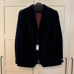 NWT Bonobos Navy Velvet Men’s Blazer